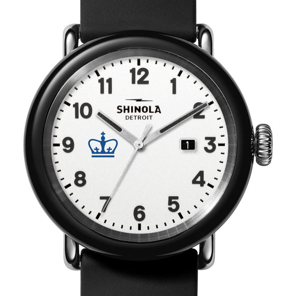 Columbia University Shinola Watch, The Detrola 43mm White Dial at M.LaHart &amp; Co. Shot #1