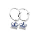 Columbia University Sterling Silver Earrings