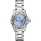 Columbia Women's TAG Heuer Steel Aquaracer with Blue Sunray Dial Shot #2