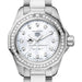 Columbia Women's TAG Heuer Steel Aquaracer with Diamond Dial & Bezel