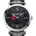 Cornell Men's Baume et Mercier 40mm Classima Quartz Watch with Black Dial & Black Leather Strap