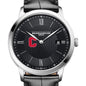 Cornell Men's Baume et Mercier 40mm Classima Quartz Watch with Black Dial & Black Leather Strap Shot #1