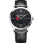 Cornell Men's Baume et Mercier 40mm Classima Quartz Watch with Black Dial & Black Leather Strap Shot #2