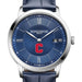 Cornell Men's Baume et Mercier 40mm Classima Quartz Watch with Blue Dial & Dark Blue Leather Strap