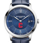 Cornell Men's Baume et Mercier 40mm Classima Quartz Watch with Blue Dial & Dark Blue Leather Strap Shot #1