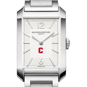 Cornell Men's Baume et Mercier 43X27mm Hampton Watch with Silver Dial & Bracelet Shot #1