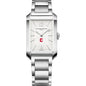 Cornell Men's Baume et Mercier 43X27mm Hampton Watch with Silver Dial & Bracelet Shot #2