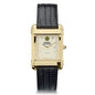 Cornell Men's Gold Quad with Leather Strap Shot #2