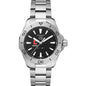 Cornell Men's TAG Heuer Steel Aquaracer with Black Dial Shot #2