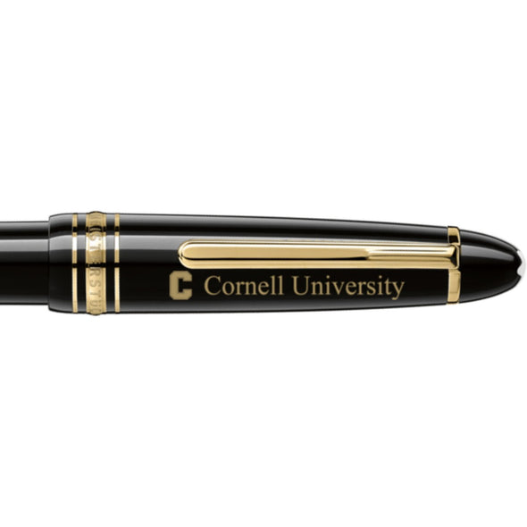 Cornell Montblanc Meisterstück Midsize Ballpoint Pen in Gold Shot #2