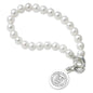 Cornell Pearl Bracelet with Sterling Silver Charm Shot #1