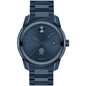 Cornell SC Johnson College of Business Men's Movado BOLD Blue Ion with Date Window Shot #2