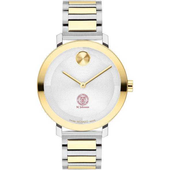 Cornell SC Johnson College of Business Women&#39;s Movado BOLD 2-Tone with Bracelet Shot #2
