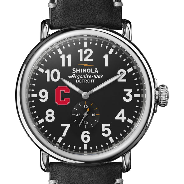 Cornell Shinola Watch, The Runwell 47 mm Black Dial Shot #1