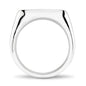 Cornell Sterling Silver Round Signet Ring Shot #4