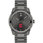 Cornell University Men's Movado BOLD Gunmetal Grey with Date Window Shot #2