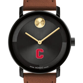 Cornell University Men's Movado BOLD with Cognac Leather Strap Shot #1
