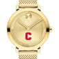 Cornell University Women's Movado Bold Gold with Mesh Bracelet Shot #1