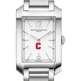 Cornell Women's Baume et Mercier 35X22mm Hampton Watch with Silver Dial & Bracelet Shot #1