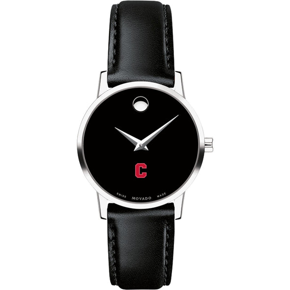 Cornell Women's Movado Museum with Leather Strap Shot #2