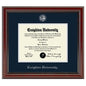 Creighton Diploma Frame, the Fidelitas Shot #1