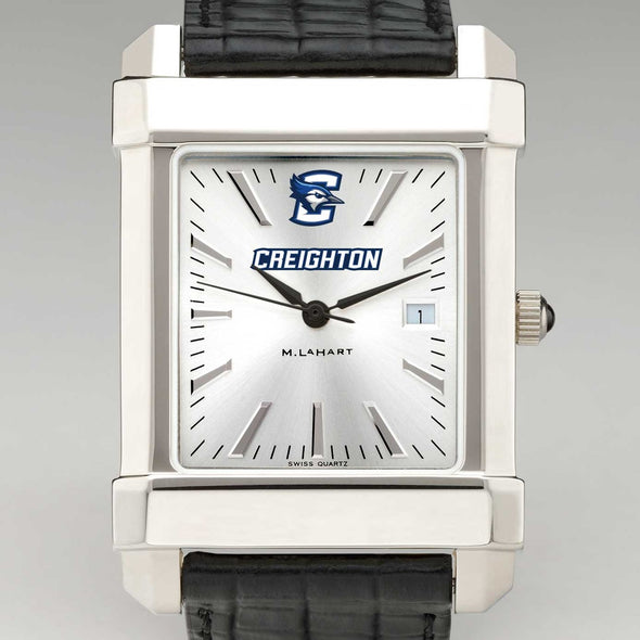 Creighton Men's Collegiate Watch with Leather Strap Shot #1