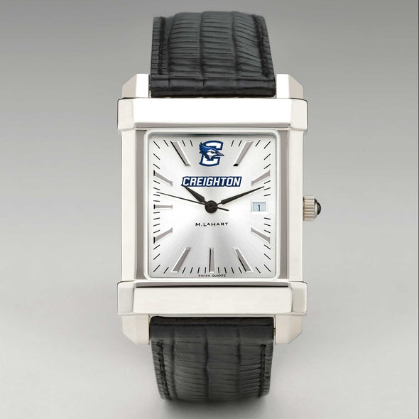 Creighton Men's Collegiate Watch with Leather Strap Shot #2