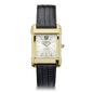 Creighton Men's Gold Watch with 2-Tone Dial & Leather Strap at M.LaHart & Co. Shot #2