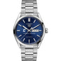 Creighton Men's TAG Heuer Carrera with Blue Dial & Day-Date Window Shot #2