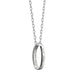 Creighton Monica Rich Kosann "Carpe Diem" Poesy Ring Necklace in Silver