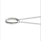Creighton Monica Rich Kosann "Carpe Diem" Poesy Ring Necklace in Silver Shot #3