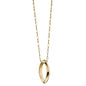 Creighton Monica Rich Kosann Poesy Ring Necklace in Gold Shot #2