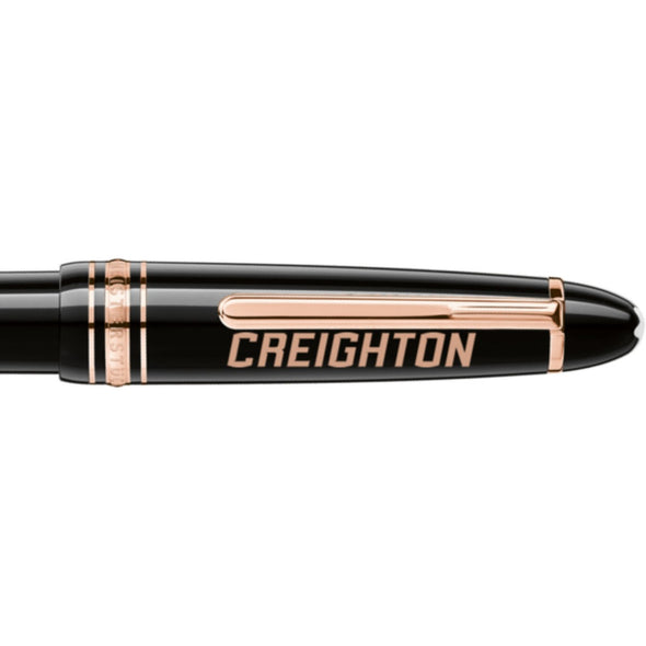 Creighton Montblanc Meisterstück LeGrand Ballpoint Pen in Red Gold Shot #2