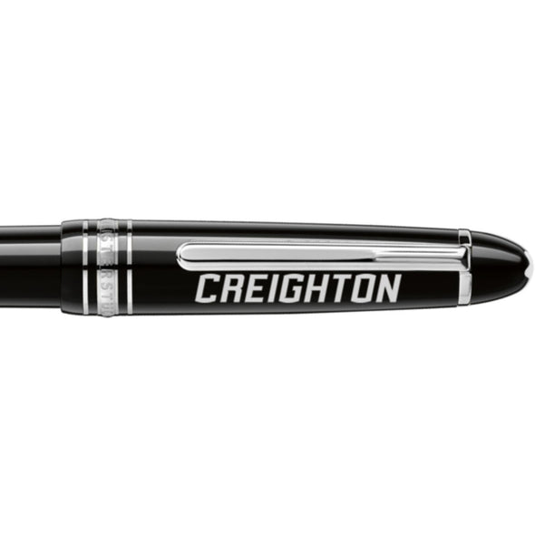 Creighton Montblanc Meisterstück Midsize Platinum-Coated Ballpoint Pen Shot #2