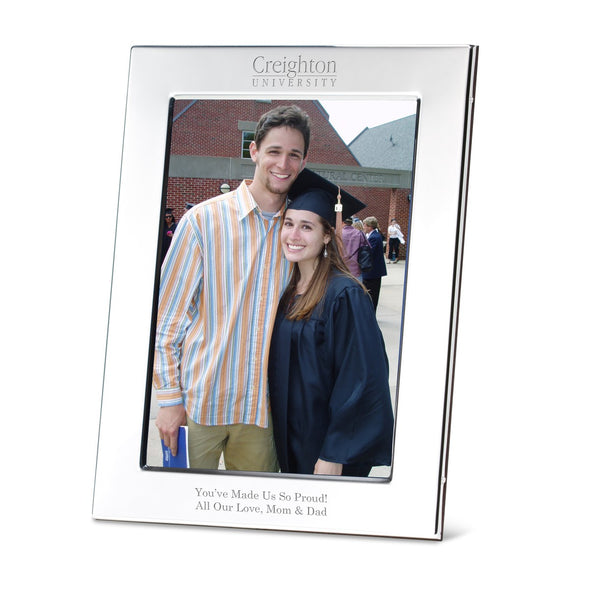 Creighton Polished Pewter 5x7 Picture Frame Shot #1