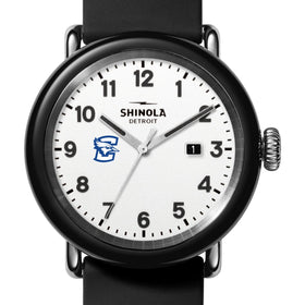 Creighton University Shinola Watch, The Detrola 43mm White Dial at M.LaHart &amp; Co. Shot #1