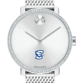 Creighton Women's Movado Bold with Crystal Bezel & Mesh Bracelet Shot #1