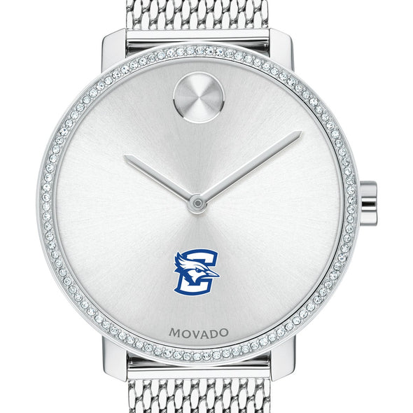 Creighton Women's Movado Bold with Crystal Bezel & Mesh Bracelet Shot #1