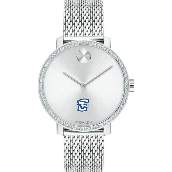 Creighton Women's Movado Bold with Crystal Bezel & Mesh Bracelet Shot #2