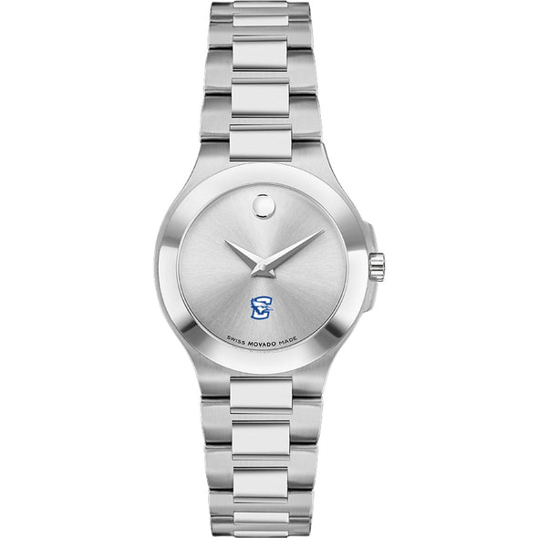 Creighton Women&#39;s Movado Collection Stainless Steel Watch with Silver Dial Shot #2