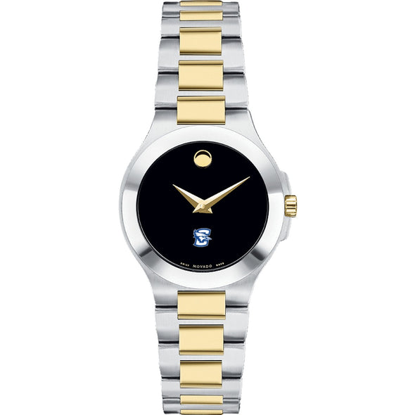 Creighton Women&#39;s Movado Collection Two-Tone Watch with Black Dial Shot #2