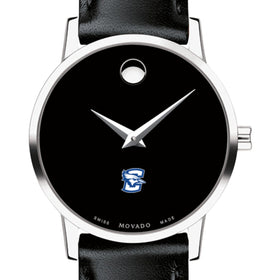 Creighton Women&#39;s Movado Museum with Leather Strap Shot #1