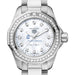Creighton Women's TAG Heuer Steel Aquaracer with Diamond Dial & Bezel