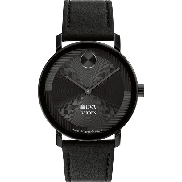 Darden School of Business Men's Movado BOLD with Black Leather Strap Shot #2