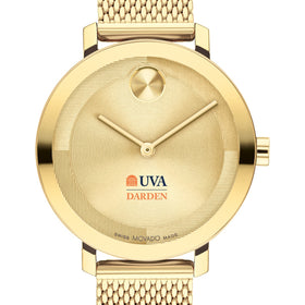Darden School of Business Women's Movado Bold Gold with Mesh Bracelet Shot #1
