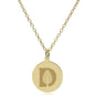 Dartmouth 14K Gold Pendant & Chain Shot #2