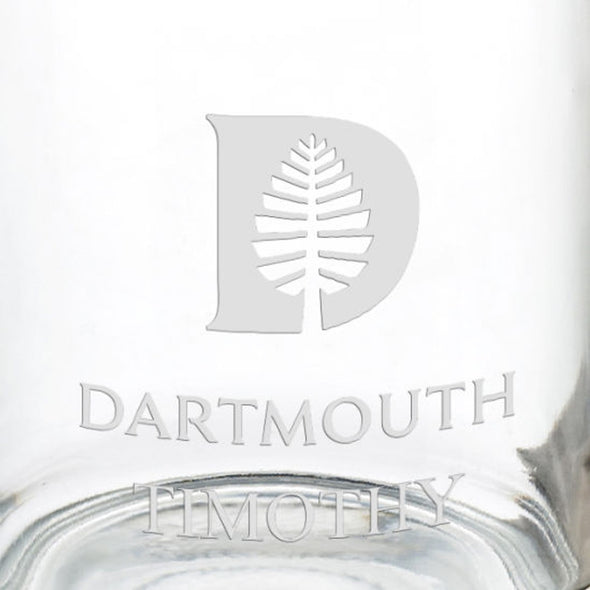 Dartmouth College 13 oz Glass Coffee Mug Shot #3