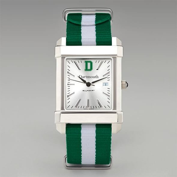 Dartmouth College Collegiate Watch with RAF Nylon Strap for Men Shot #2
