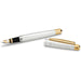 Dartmouth College Fountain Pen in Sterling Silver with Gold Trim