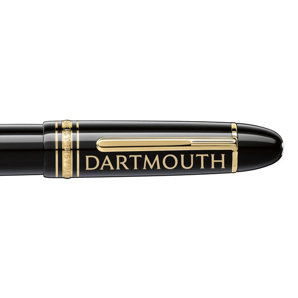 Dartmouth College Montblanc Meisterstück 149 Fountain Pen in Gold Shot #2